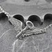 Steampunk Silver Winged Key Necklace - Silver Key to the Flight of Dreams by COGnitive Creations