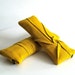 starburst zip - goldenrod yellow clutch - textured clutch