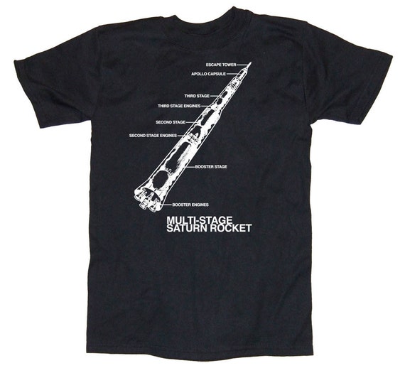 saturn v rocket t shirt