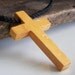 Etsy, DOLLAR DAZE Wooden Cross Art Supply, Jewelry Supply, Christian Charm, Etsy Jewelry, Destash, Wood Cross, Altered Art Supply