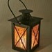 RECYCLED CIRCUIT BOARD Geek Vintage Black Metal Lantern Candle Holder
