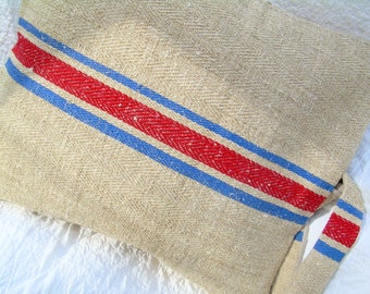 Grainsack Pillow Sham- Antique hemp linen - 18"
