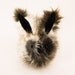 Calico Patches Bunny Faux Fur Plushie Momma Size
