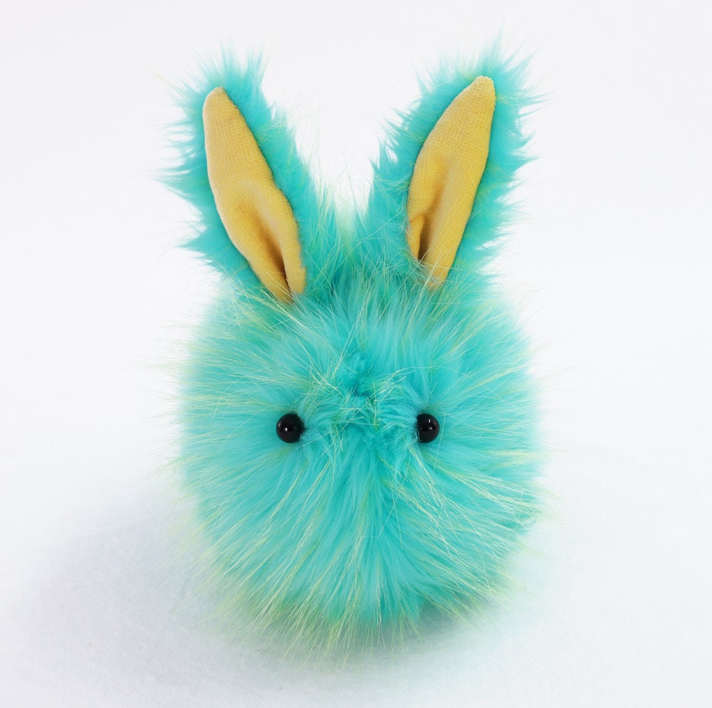 bunny aqua figure