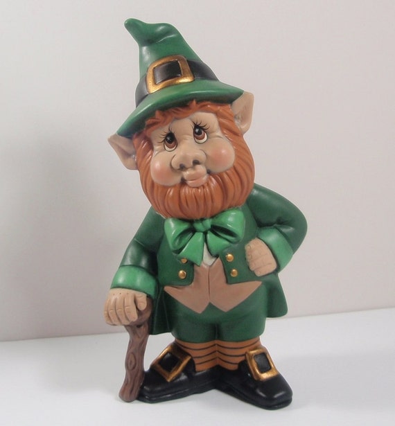 Leprechaun Statue for St Patricks Day Shelby