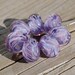 Lavender Breeze - Set of 7 Encased Lampwork Beads - Dan O Beads