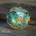 Wish - 1 Dichroic Lampwork Focal Bead - K O Lampwork