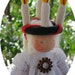 Santa Lucia Qeen of Lights Fairywooldoll Original OOAK Waldorf cloth doll