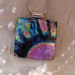 Free Necklace Dichroic Glass Pendant