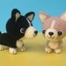 Welsh Corgi Puppy - PDF Crochet Pattern