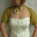 Light green shrug, bolero, size S/M