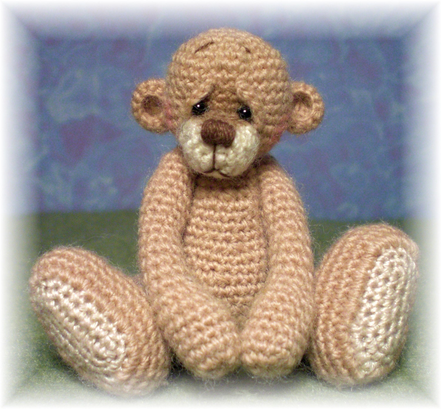 thread jointing teddy bear