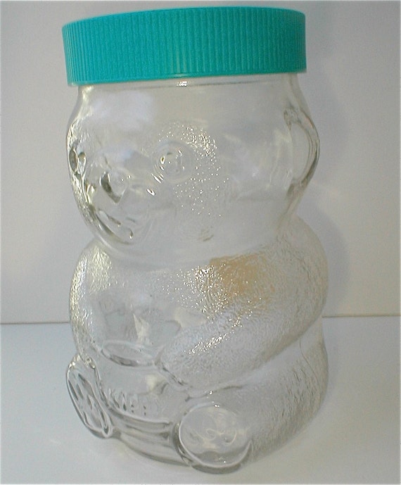 Vintage Skippy Bear Jar Cookie Jar Vintage 60s Peanut Butter
