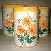 Vintage Tin Counter Canisters - Colorware - Classic Storage Tins