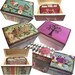 Recipe Box and Tab Dividers SET --Made To Order 4x6--- LARGE BOX and Crafted by Hand --- See Listing