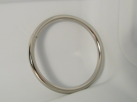 Welded O Rings 3 Inch Nickel Plated O Rings Pack Of 2