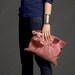 Suede Tie Dyed Oversize Clutch