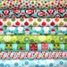 8 Fat Quarters Ann Kelle Jingle Christmas O' Tinsel Tree 2 Holiday Fabric
