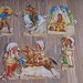 RESERVED DENISEVintage Die Cut Cowboy and Indian Decoupage Scrapbook