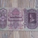 1930 Hungarian 100 Pengo Paper Currency