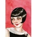 The Mod Witch -- ACEO Limited Edition Print by Amy Abshier Reyes 22/60