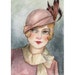 Fine Feathers -- ACEO Limited Edition Print by Amy Abshier Reyes 3/50