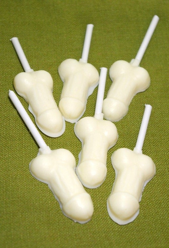 Chocolate Penis Lollipops Set Of ADULT