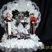 NASCAR DALE EARNHARDT JR. AND SR. WEDDING CAKE TOPPER HALL OF FAME