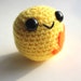 Amigurumi Yellow Blobite