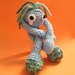 Amigurumi Little Blue Monster Spook