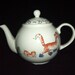 Vintage Arthur Woods English Puss In Boots Tea Pot
