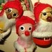 Vintage Christmas Wood Wise Men