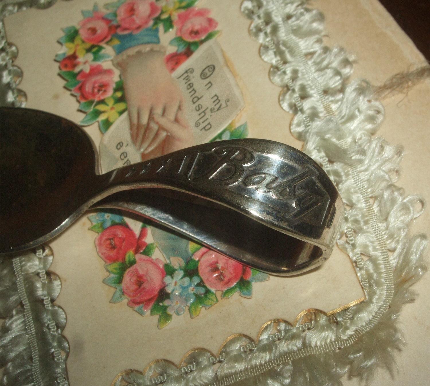 Imperial Silver Baby Spoon