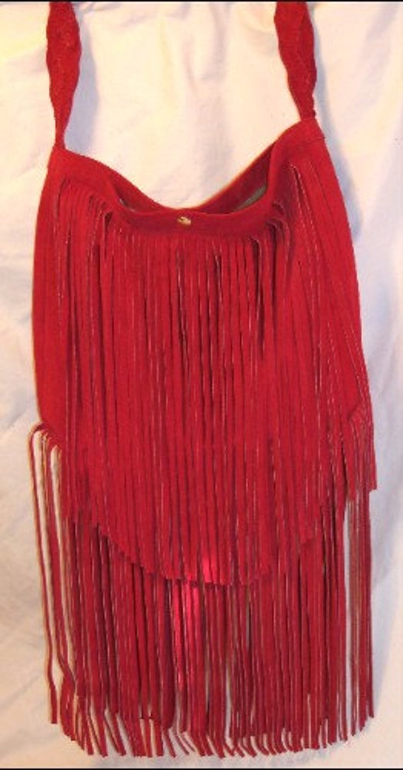 red suede handbag red suede handbag