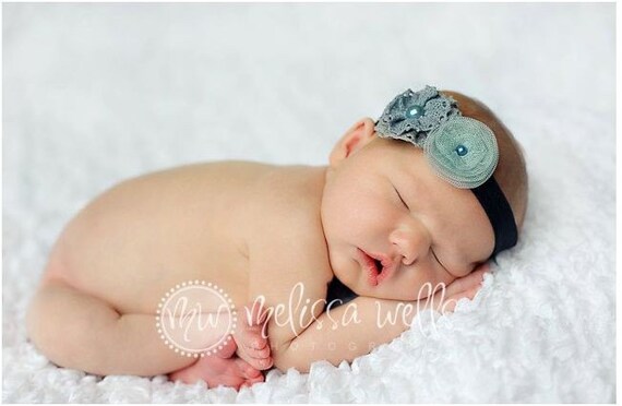 983 New baby headband embellishments 556 Monday Sale Newborn Headband / Baby Girl Headbands / Infant Headband   