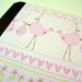 Baby Girl Photo Brag Book in Pink Storks