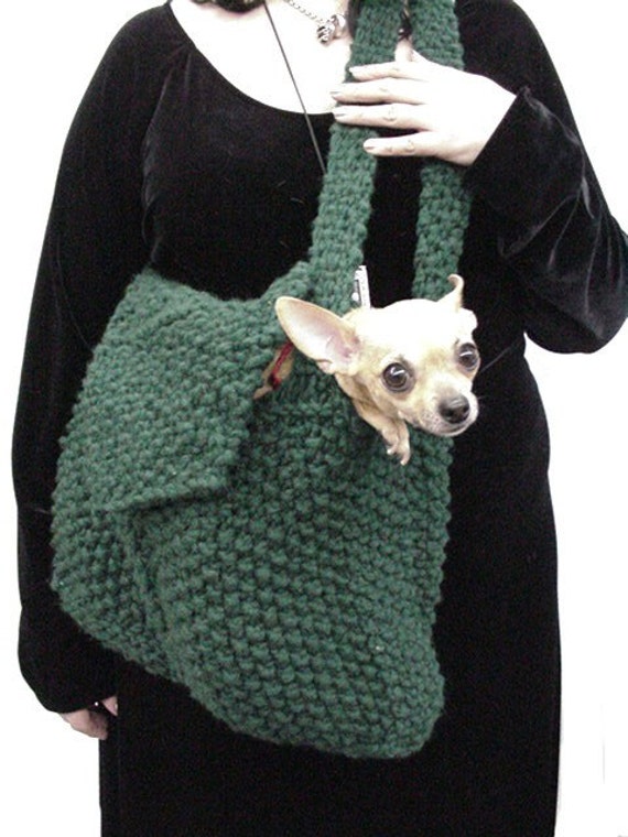 Dog Carrier knitting pattern