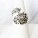 Spoon Ring - Silver Turtle SPOON RING - Silver Turtle Ring - Original Jewelry by BirdzNbeez