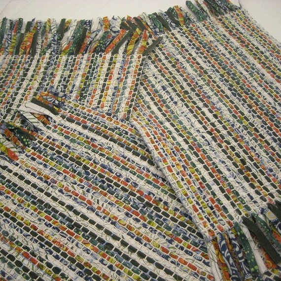 Rustic Hand Woven Placemats Set of 4