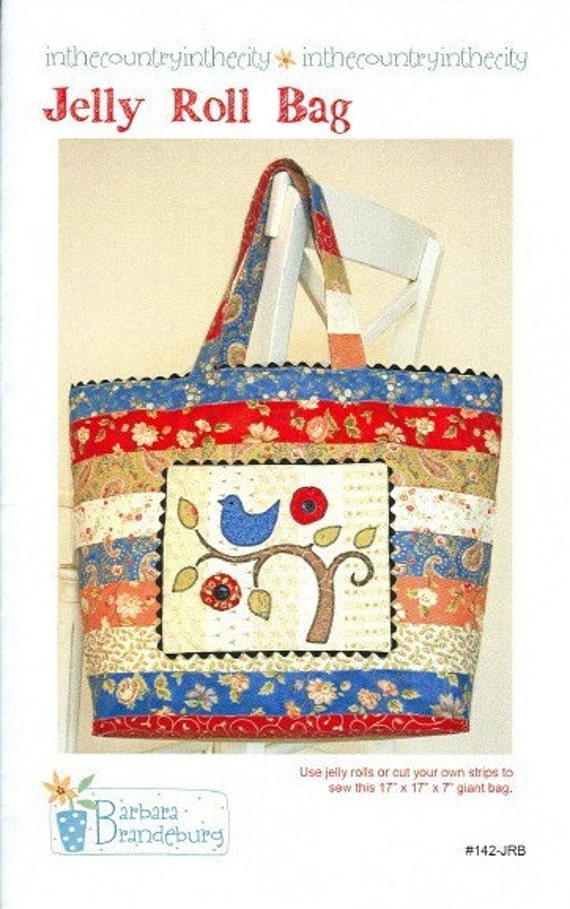 Jelly Roll Bag Pattern Barbara Brandeburg Tote Bag