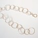 Argentium sterling silver .930 tarnish-resistant plain chain large link necklace - use coupon HOLIDAY10OFF