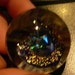 Lampwork Glass Marble Opal OM Contemporary Rainbow Dichroic Pyrex Borosilicate Made by Helen Lee Hoffman
