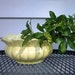 Vintage Planter - Yellow Ceramic