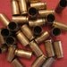 Thirty Empty Brass Bullet Casings - Assorted Small Caliber