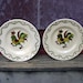 Vintage Poppy Trail Rooster Plates by Metlox - Kitchen Decor
