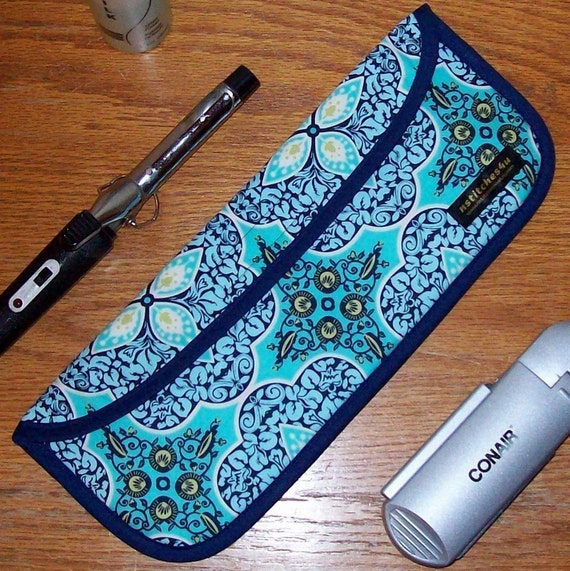 Curling Iron Case / Flat Iron Cover for Travel or the Gym