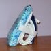 Mini Iron Cover / Travel Iron Cover / Pressing Iron Cover - Machine Quilted - Blue Jacks