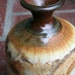 Stoneware Bottle with Brushwork RESERVED FOR TIANA