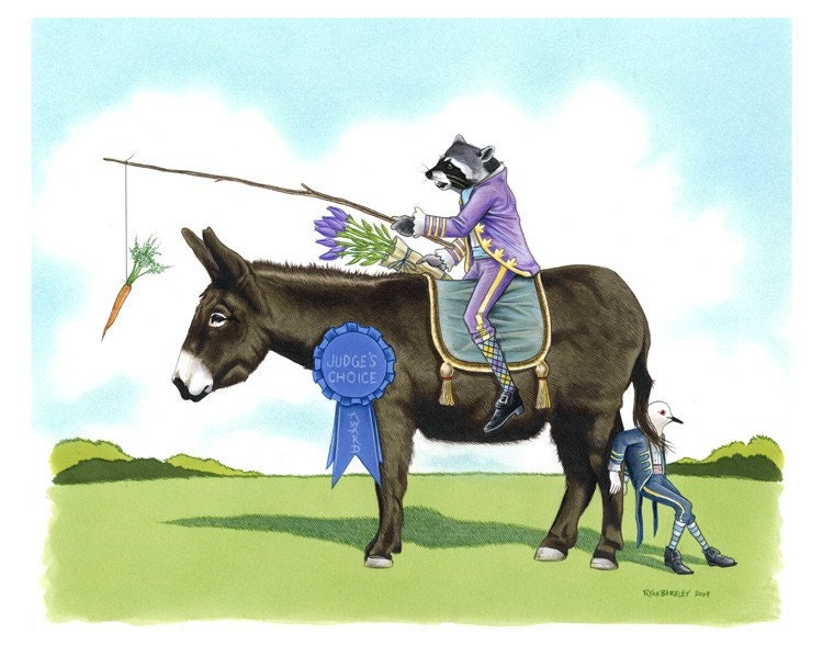 Judge's Choice LIMITED EDITION by berkleyillustration on Etsy