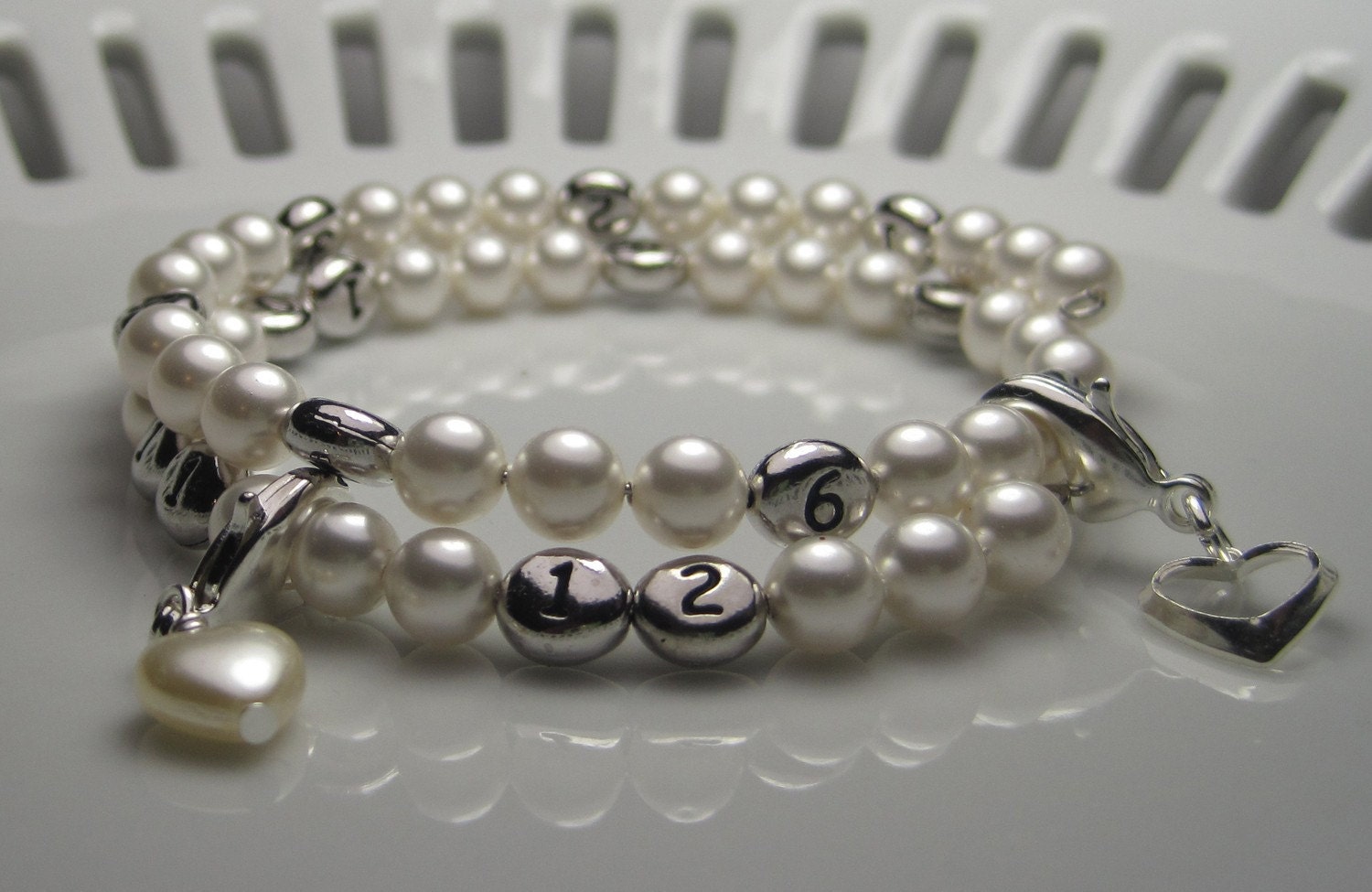 Breastfeeding Bracelet Swarovski Pearl